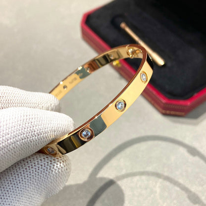 [Aurelle Style]LOVE BRACELET 6.1MM 10 DIAMONDS