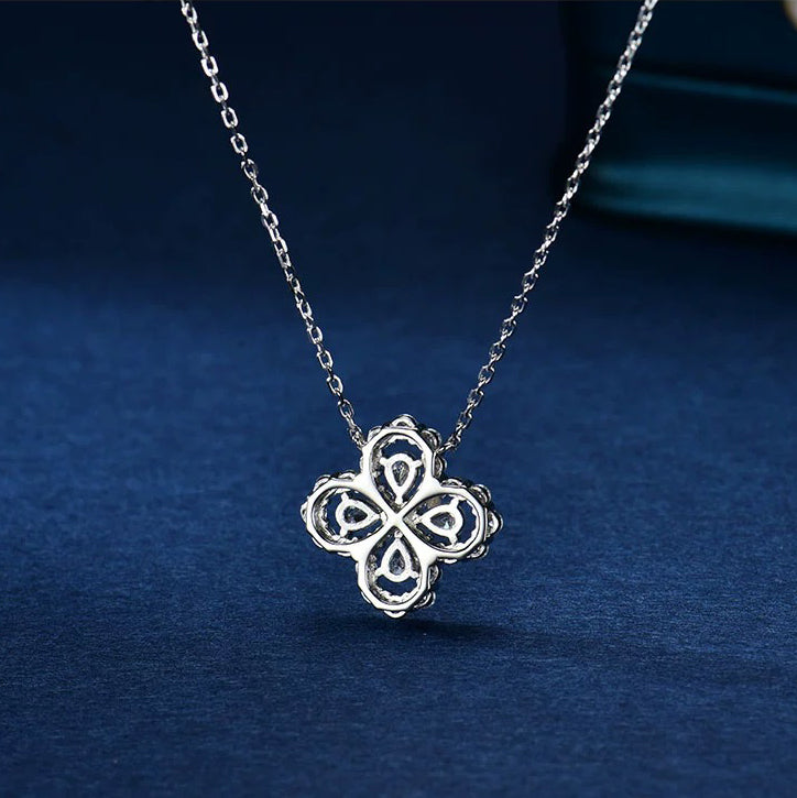 [Aurelle Style]LOOP NECKLACE FULL MOTIF DIAMOND 16MM MULTIPLE COLORS