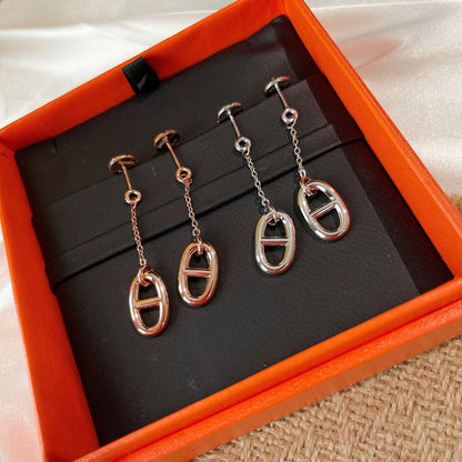 [Aurelle Style]CHAINE TASSEL EARRINGS