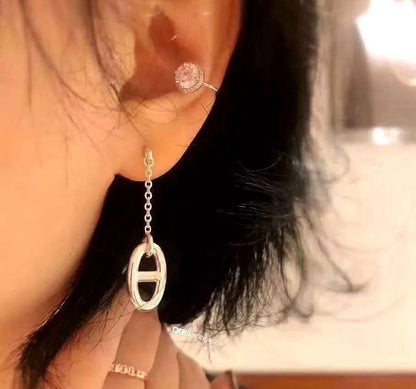 [Aurelle Style]CHAINE TASSEL EARRINGS