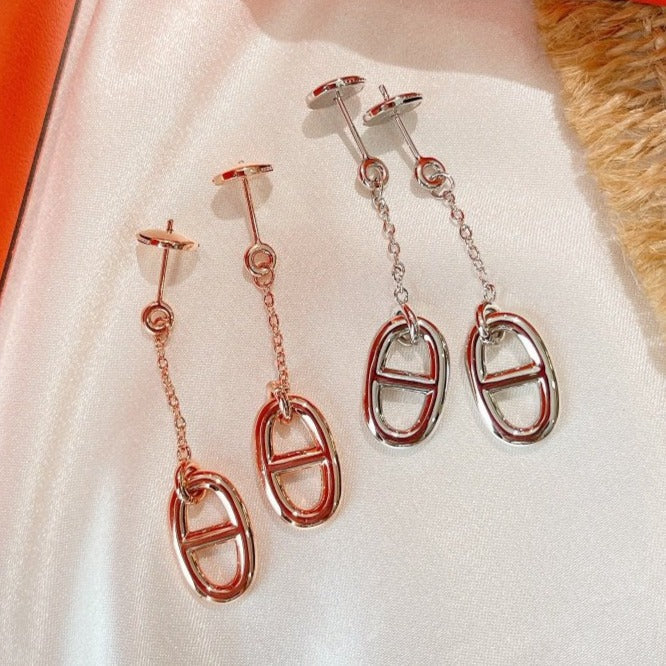[Aurelle Style]CHAINE TASSEL EARRINGS