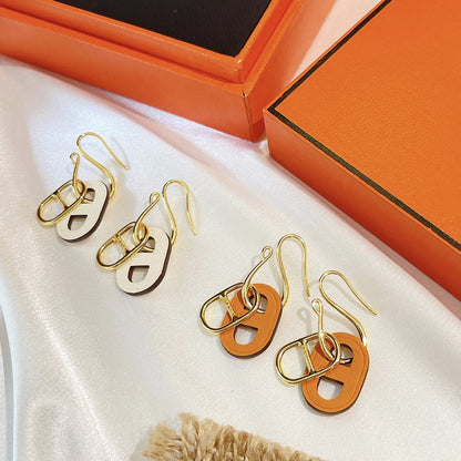 [Aurelle Style]HM O'MAILLON GOLD EARRINGS