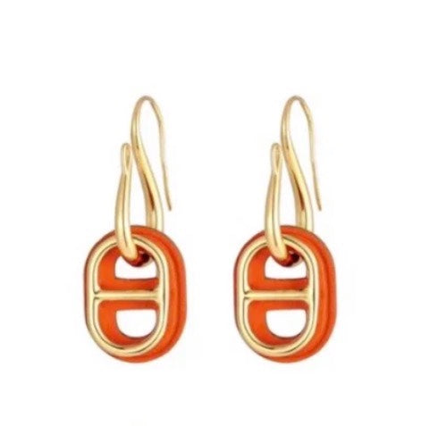 [Aurelle Style]HM O'MAILLON GOLD EARRINGS