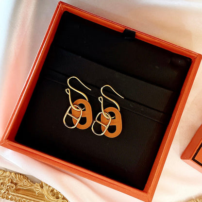 [Aurelle Style]HM O'MAILLON GOLD EARRINGS