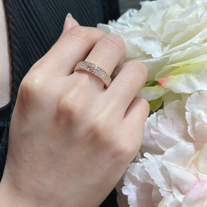 [Aurelle Style]KELLY PINK GOLD DIAMOND RING