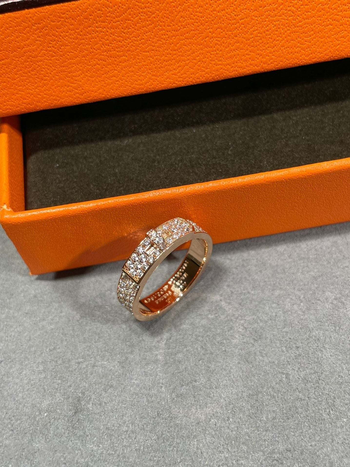 [Aurelle Style]KELLY PINK GOLD DIAMOND RING
