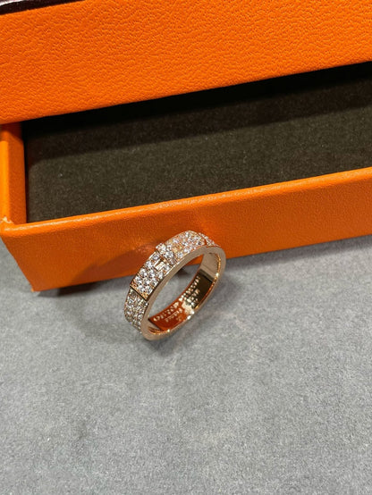 [Aurelle Style]KELLY PINK GOLD DIAMOND RING
