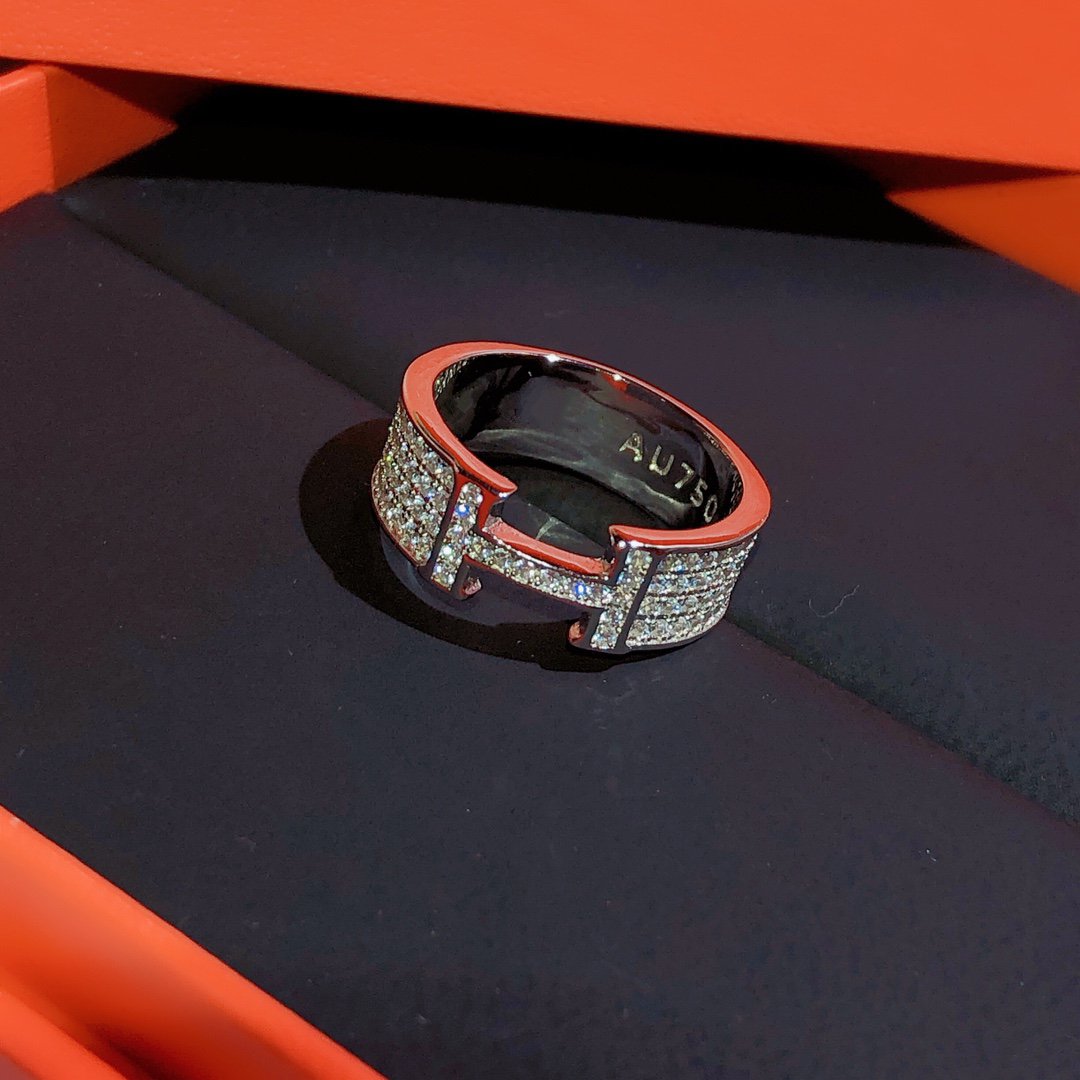 [Aurelle Style]H RING FULL DIAMOND