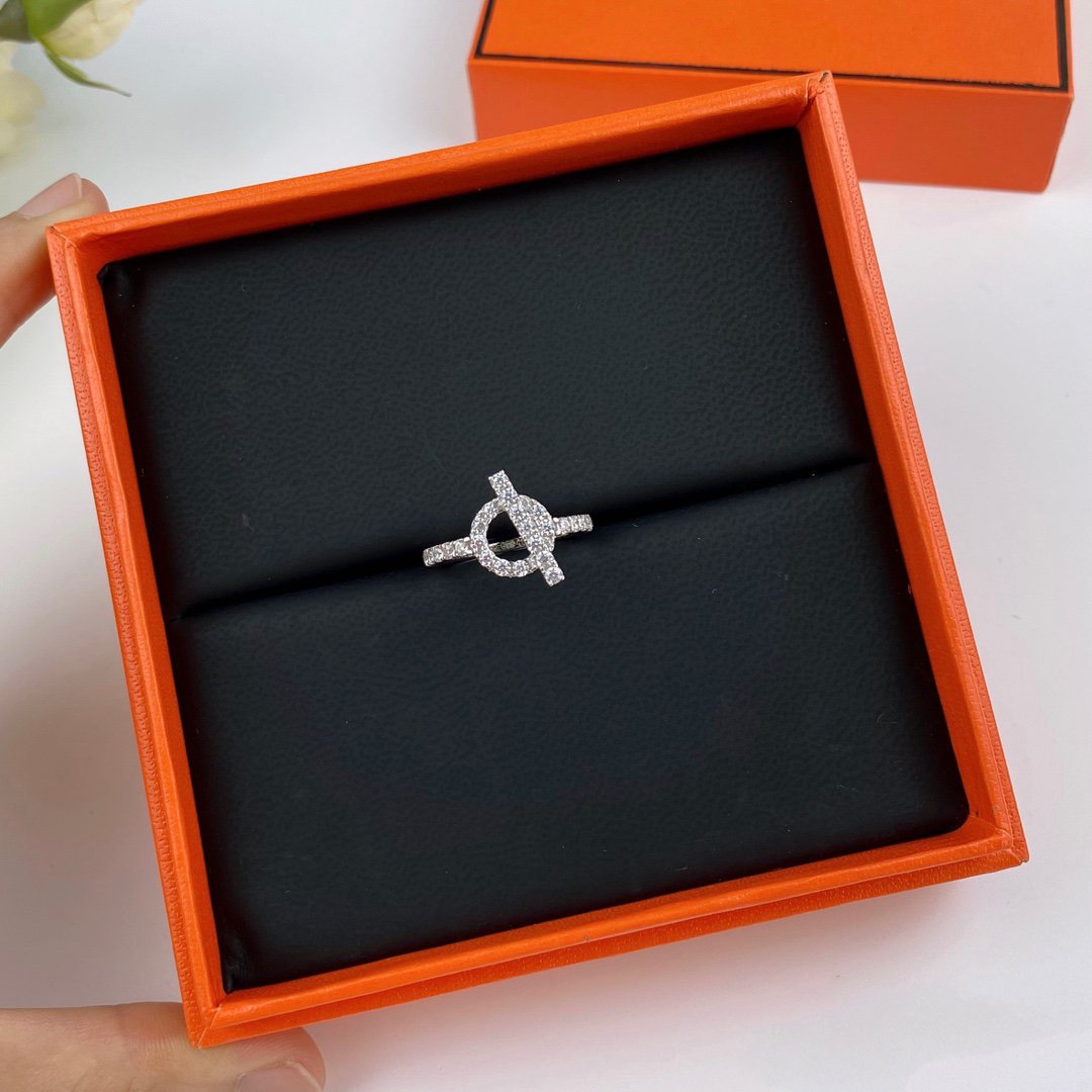 [Aurelle Style]ECHAPPEE RING SILVER DIAMOND