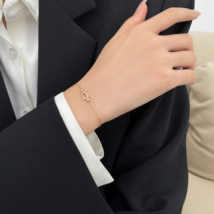 [Aurelle Style]FORCE 10 SMALL CHAIN BRACELET