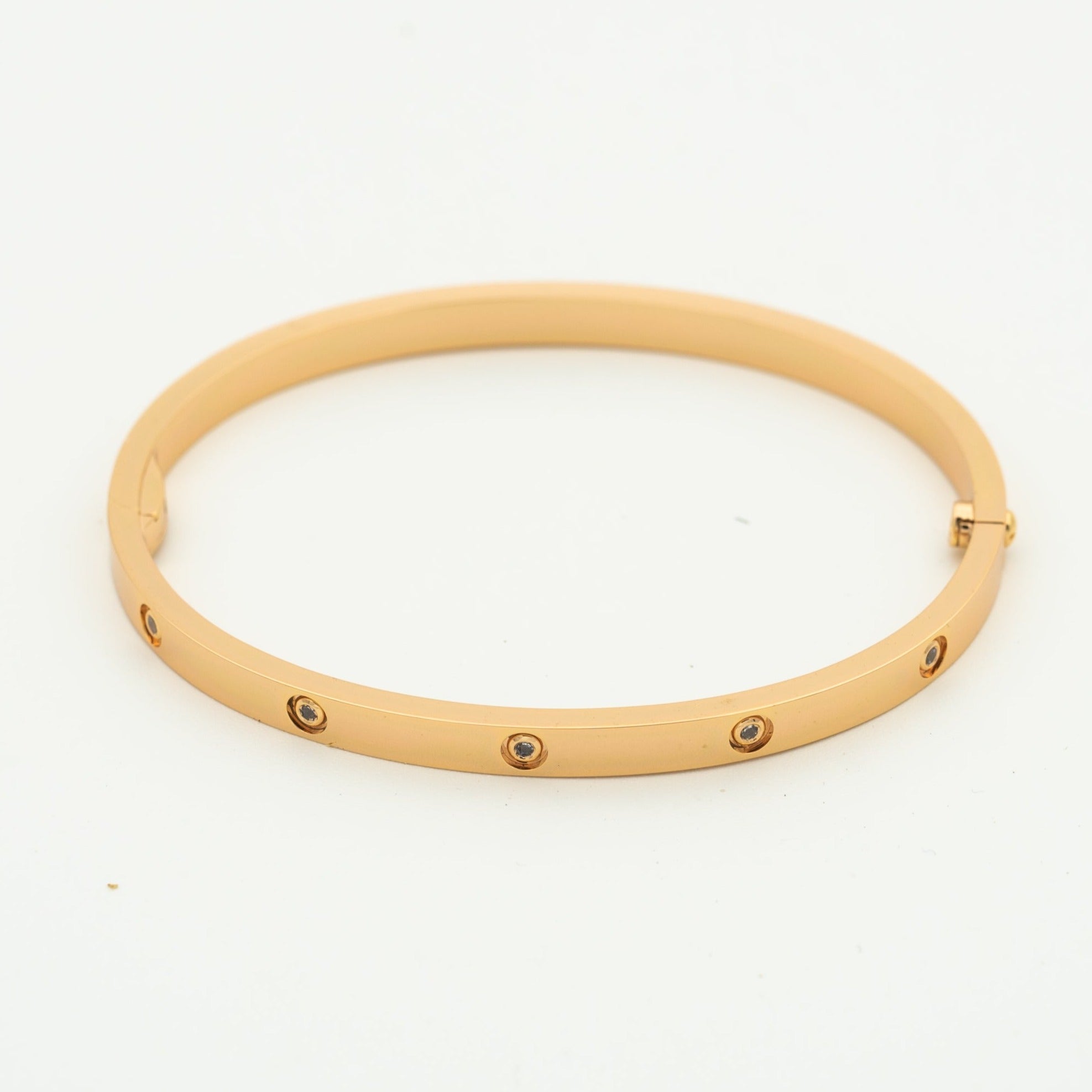 [Aurelle Style]LOVE BRACELET 3.65MM 10 DIAMONDS