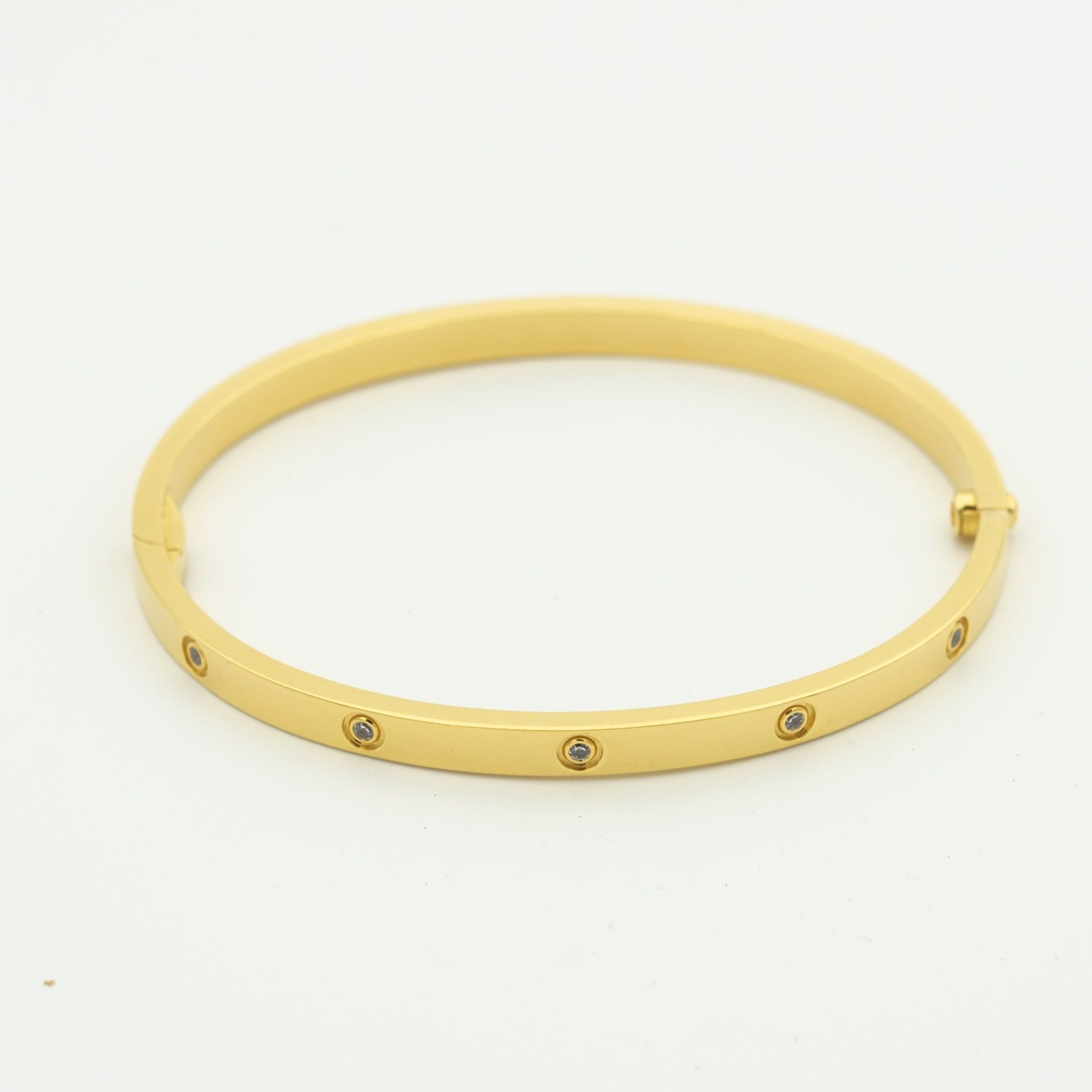 [Aurelle Style]LOVE BRACELET 3.65MM 10 DIAMONDS