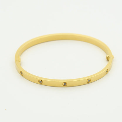 [Aurelle Style]LOVE BRACELET 3.65MM 10 DIAMONDS