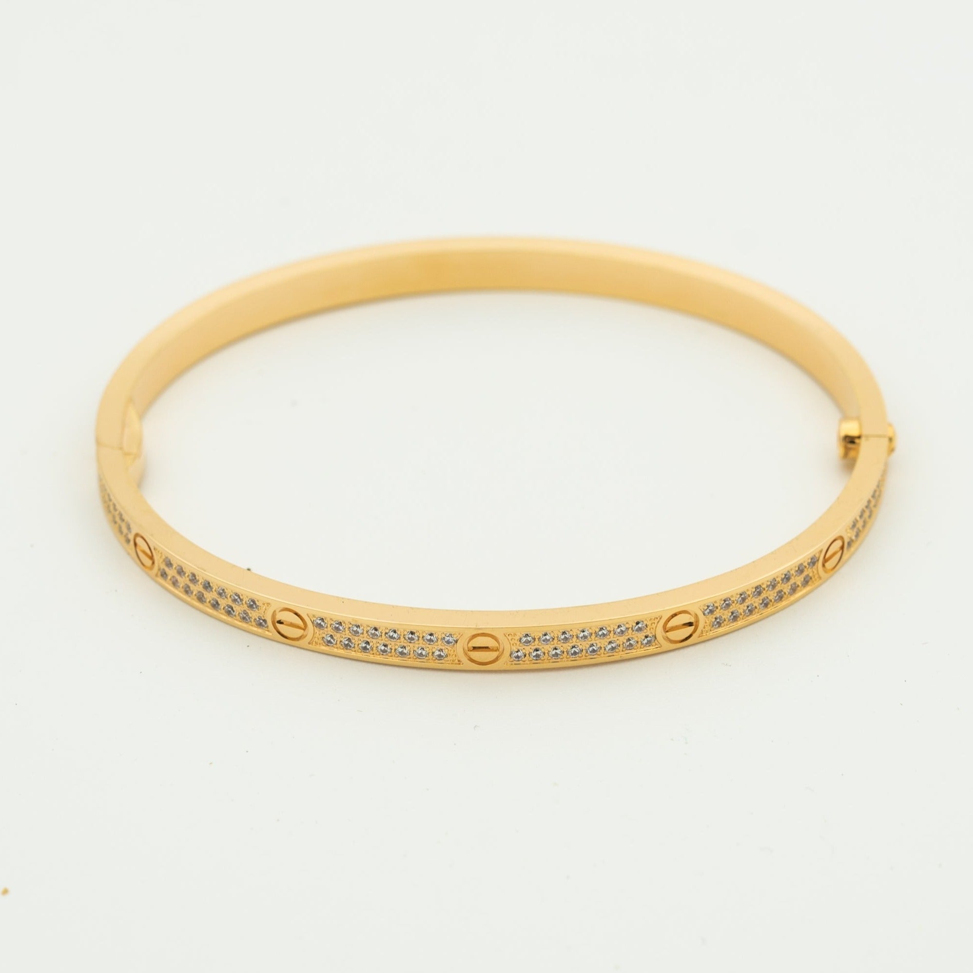 [Aurelle Style]LOVE BRACELET 3.65MM DIAMOND-PAVED