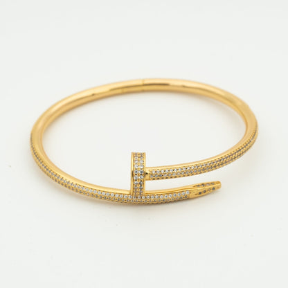 [Aurelle Style]JUSTE BRACELET 3.5MM ALL DIAMONDS