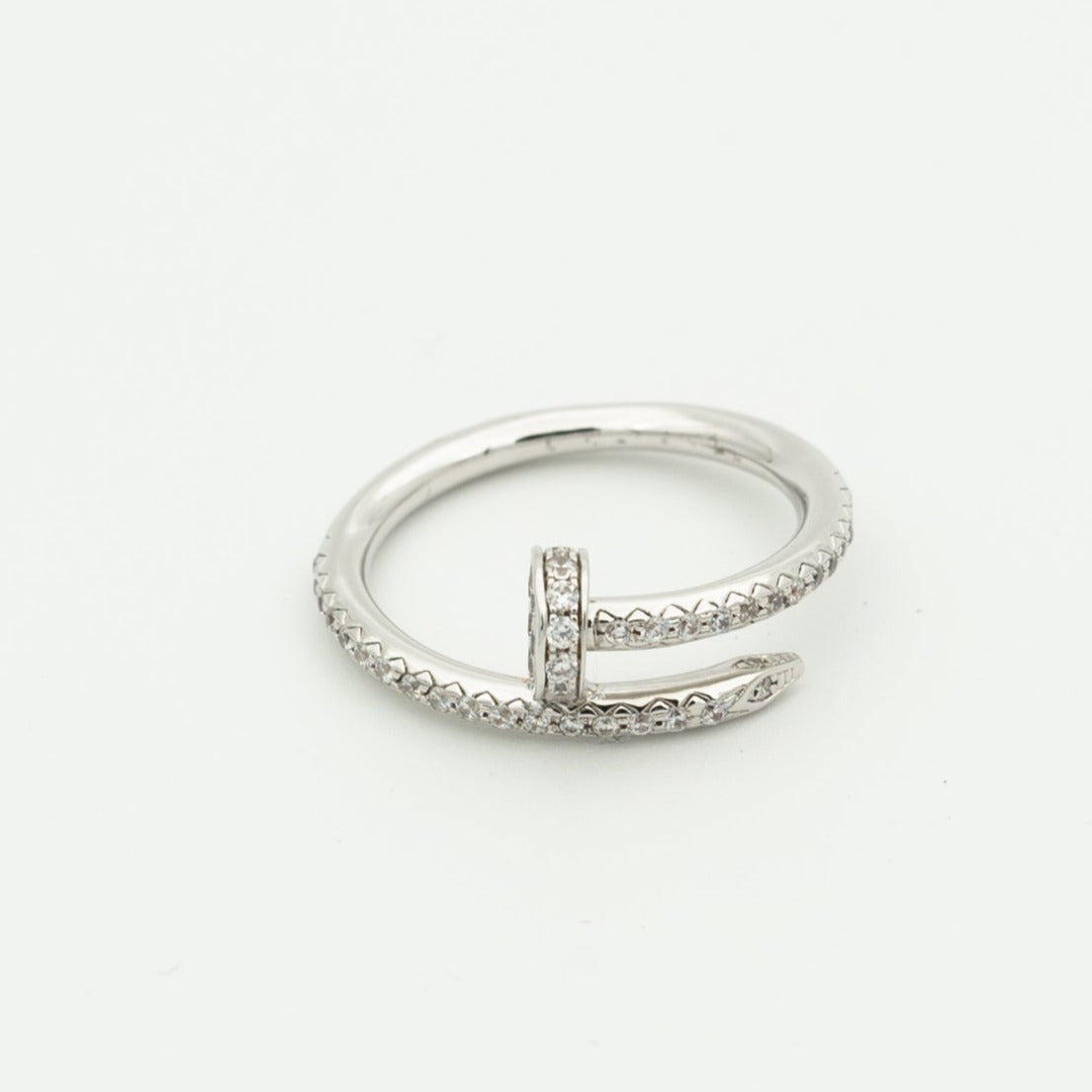 [Aurelle Style]JUSTE RING 1.8MM SILVER DIAMONDS