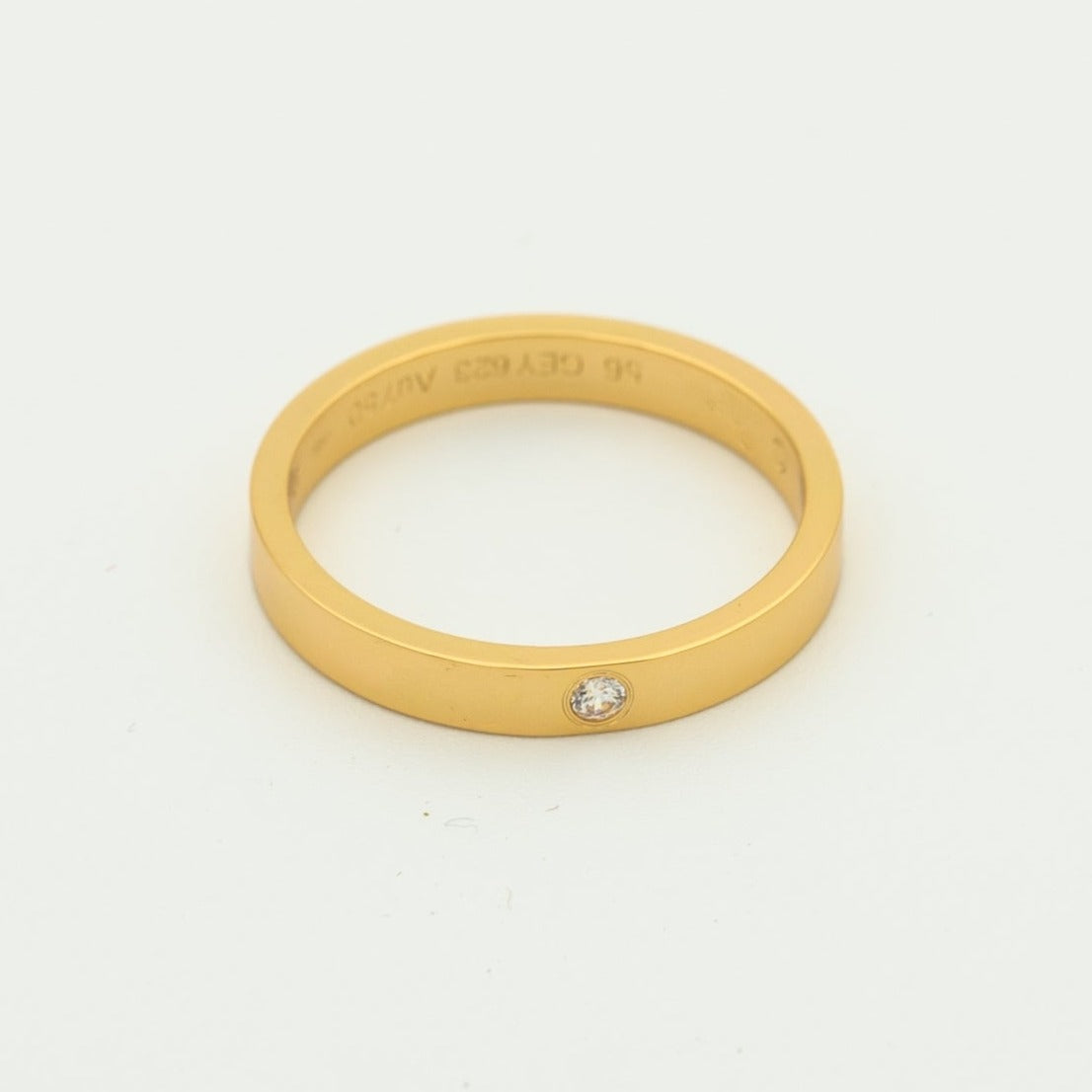 [Aurelle Style]LOVE RING 4MM 1 DIAMOND