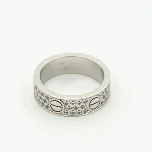 [TOP]LOVE RING 5.5MM DIAMONDS PAVED