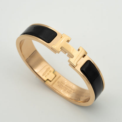 [Aurelle Style]H BLACK BRACELET