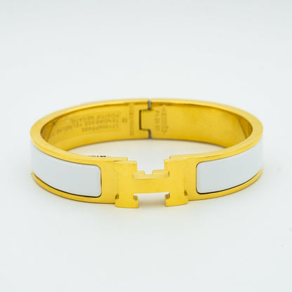 [Aurelle Style]H WHITE BRACELET