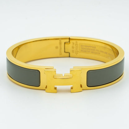 [Aurelle Style]H BRACELET BLUE GREEN 12MM