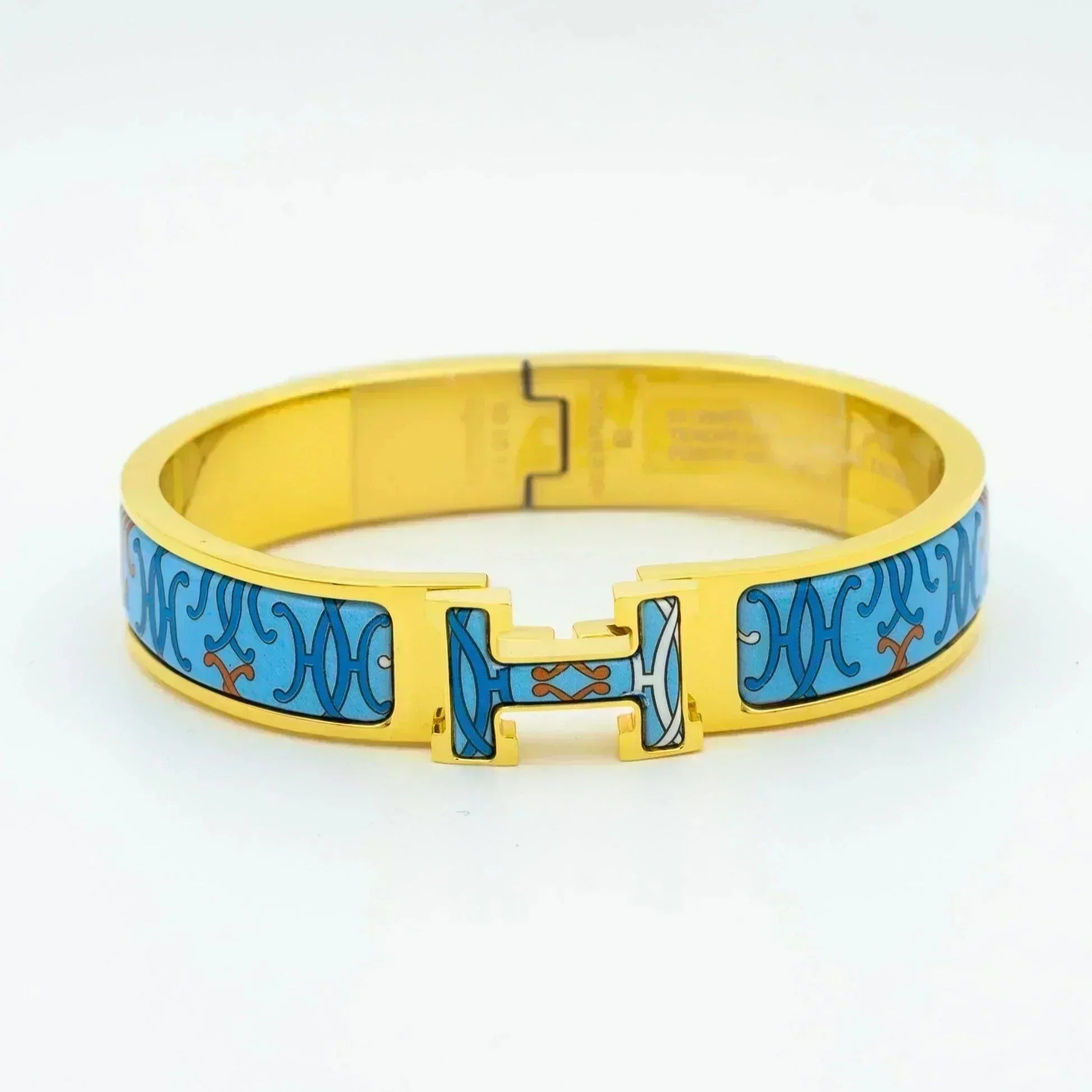 [Aurelle Style]H BRACELET BLUE MULTICOLOR