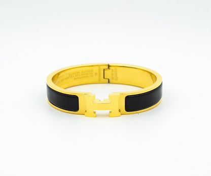 [Aurelle Style]H BLACK BRACELET