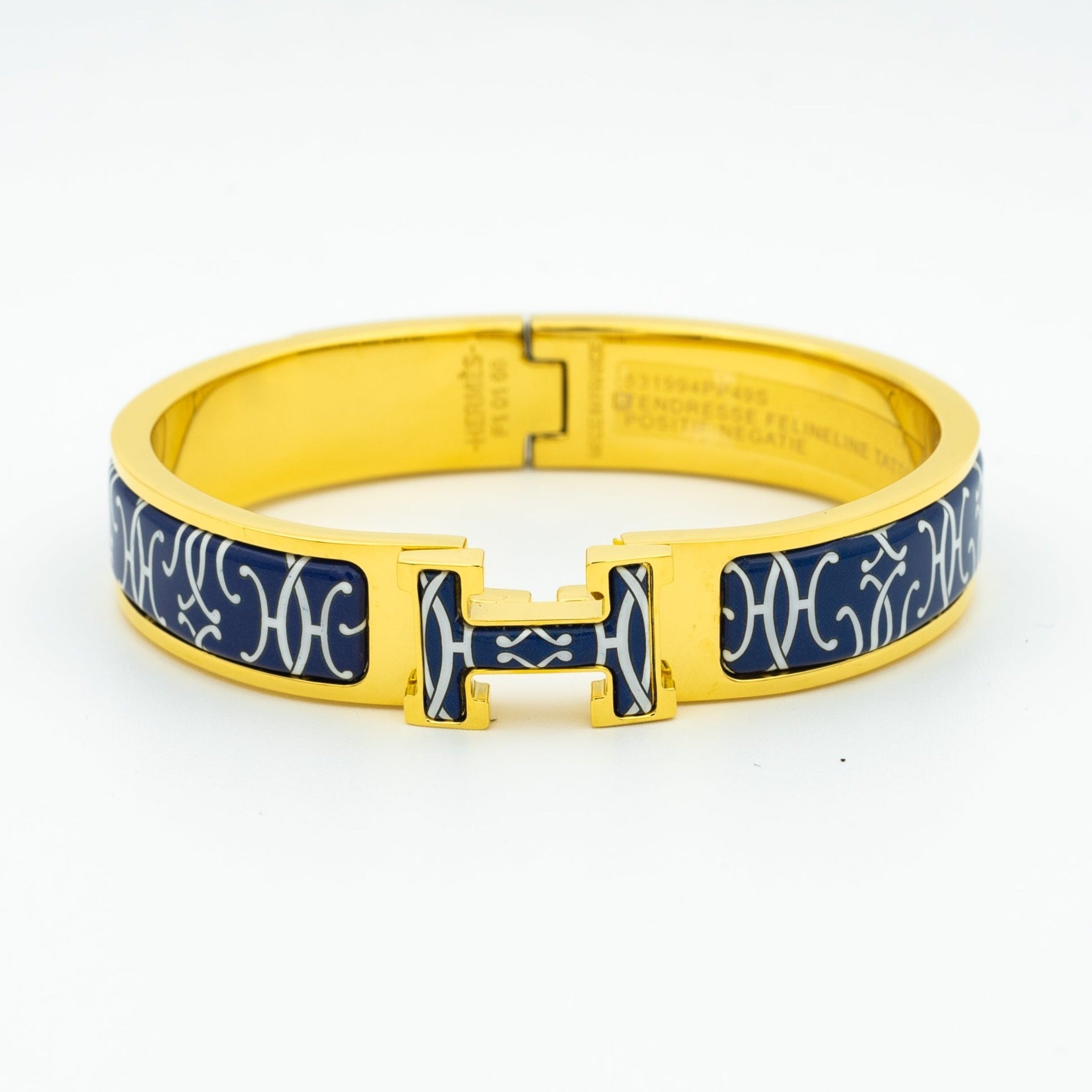 [Aurelle Style]H BRACELET BLACK MULTICOLOR