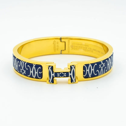 [Aurelle Style]H BRACELET BLACK MULTICOLOR