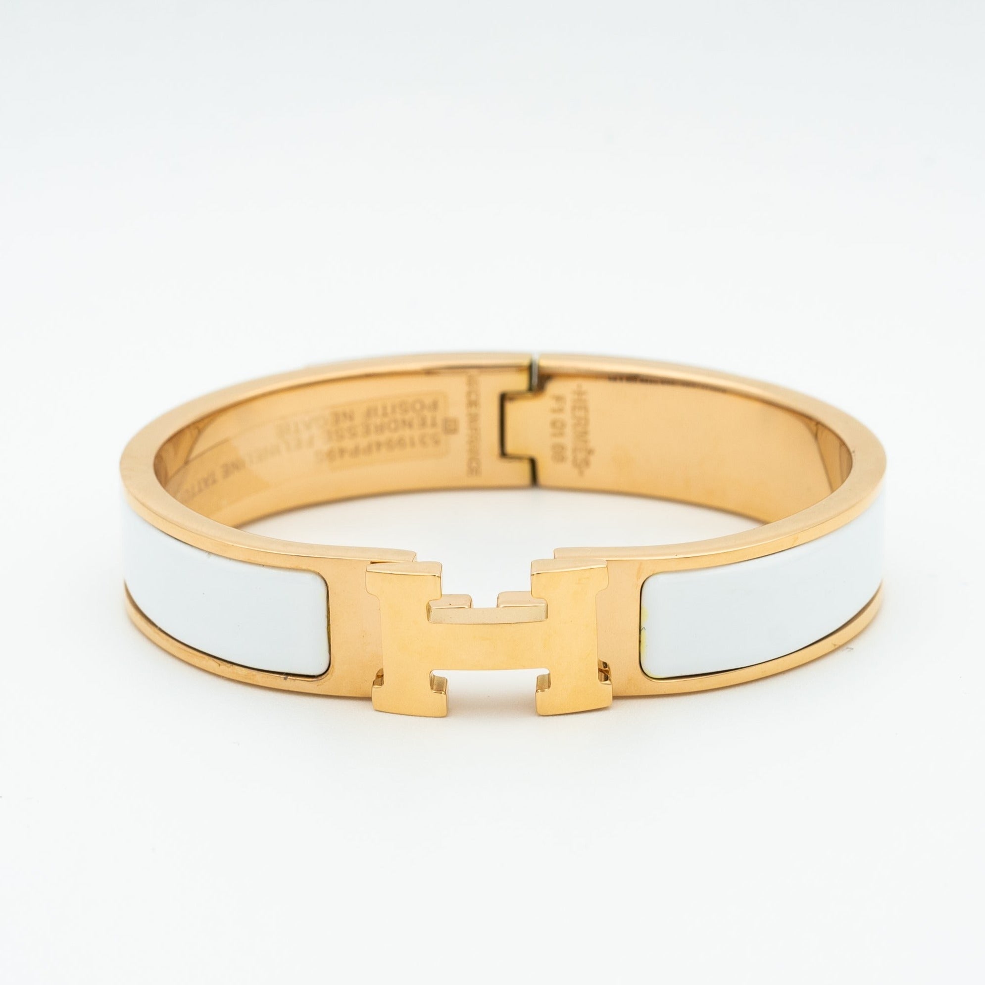 [Aurelle Style]H WHITE BRACELET