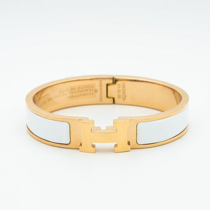 [Aurelle Style]H WHITE BRACELET