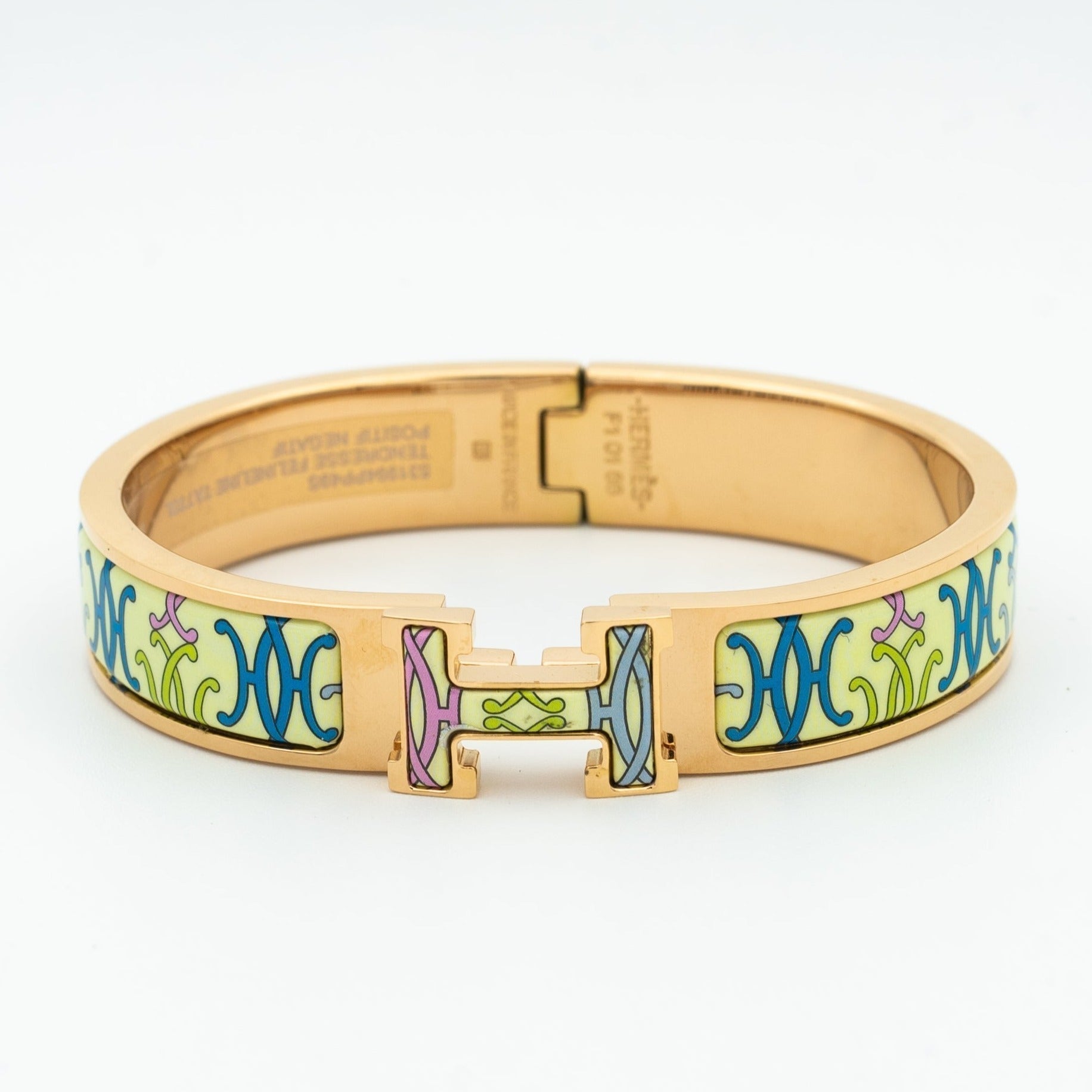 [Aurelle Style]H BRACELET BEIGE MULTICOLOR