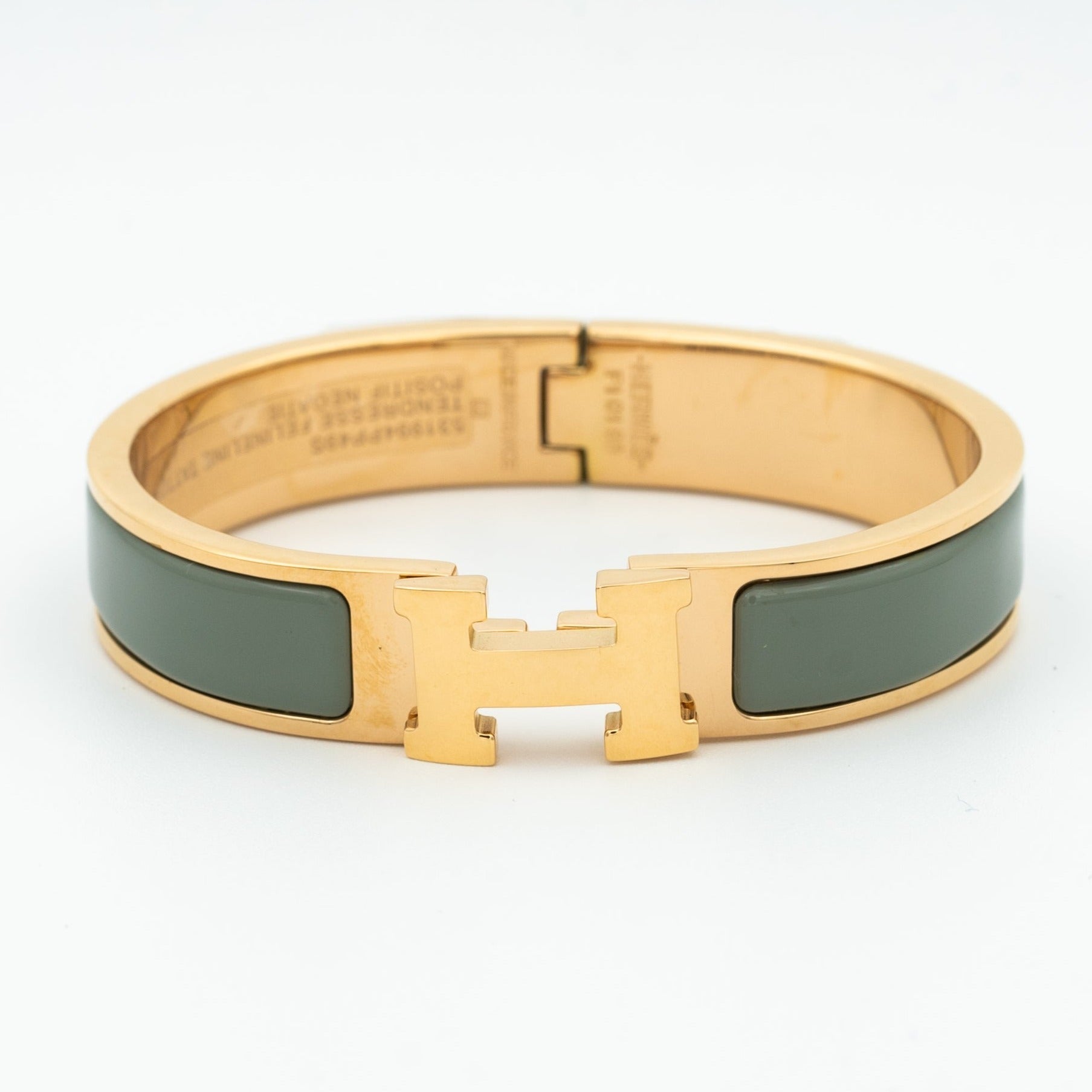 [Aurelle Style]H BRACELET BLUE GREEN 12MM