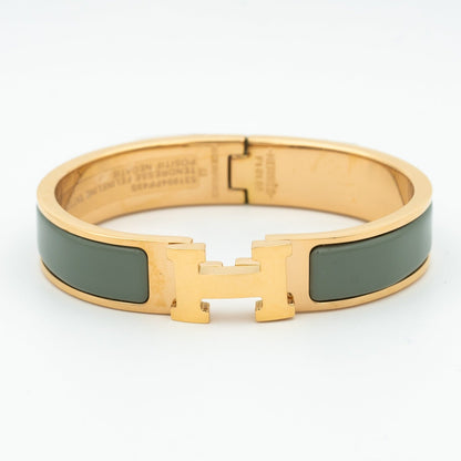 [Aurelle Style]H BRACELET BLUE GREEN 12MM