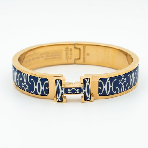 [Aurelle Style]H BRACELET BLACK MULTICOLOR