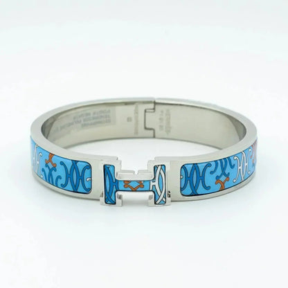 [Aurelle Style]H BRACELET BLUE MULTICOLOR
