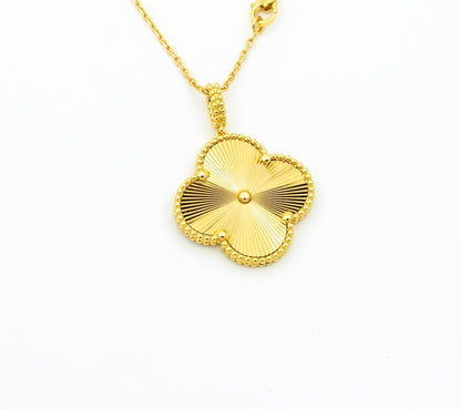 [Aurelle Style]CLOVER 25MM PEDANT NECKLACE GOLD