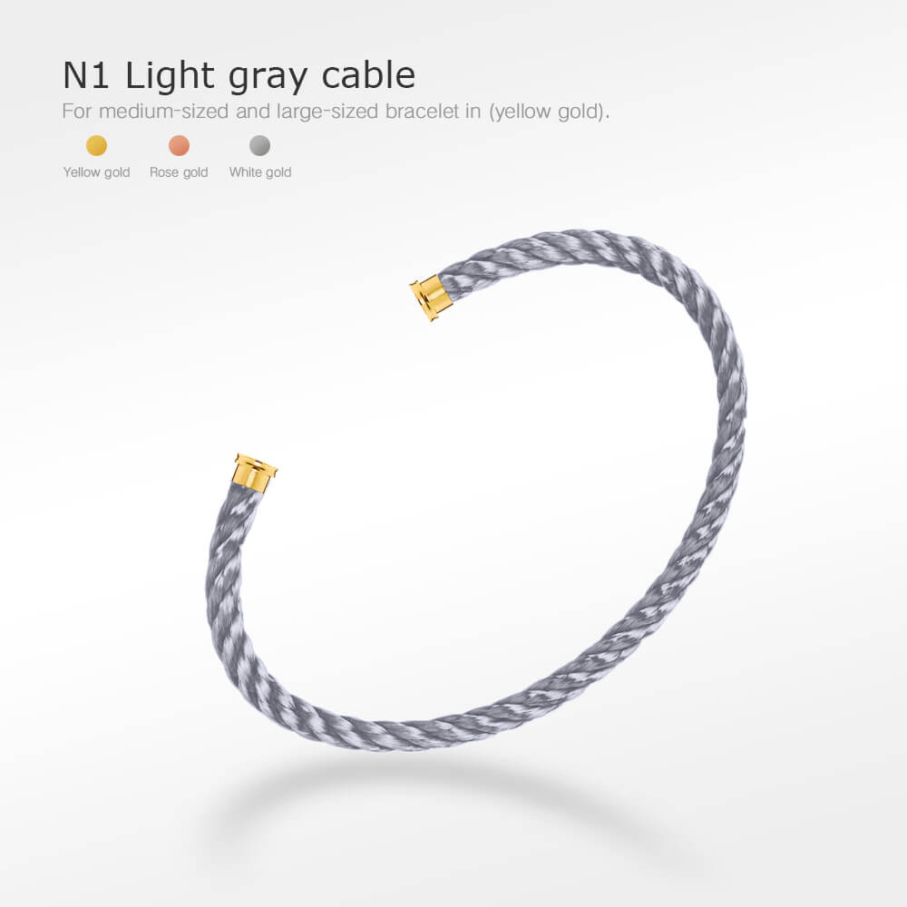 [Aurelle Style]FORCE SERIES BRACELET CABLES 50 CHOICES (DIY SELECTION)