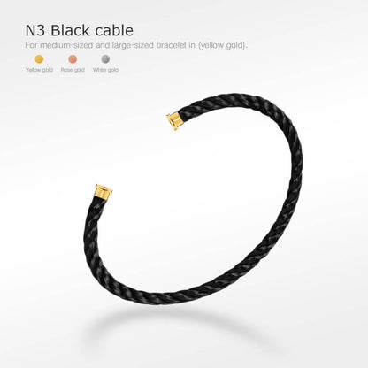 [Aurelle Style]FORCE SERIES BRACELET CABLES 50 CHOICES (DIY SELECTION)