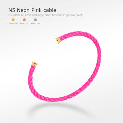 [Aurelle Style]FORCE SERIES BRACELET CABLES 50 CHOICES (DIY SELECTION)