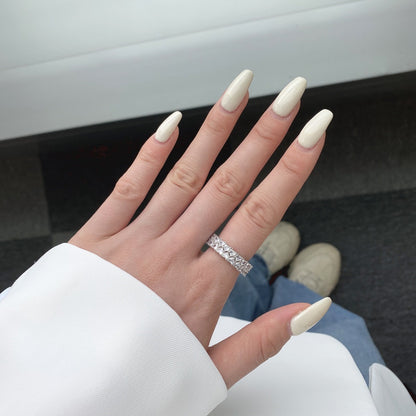 [Aurelle Style]Sparkling Full Heart Ring