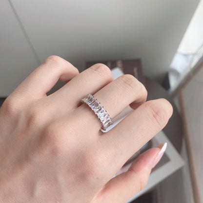 [Aurelle Style]Unique Colorful Radiant Cut RIng