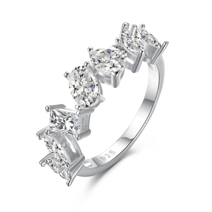 [Aurelle Style]Delicate Multi Cut Ring