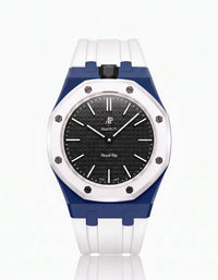 Dark Blue+White