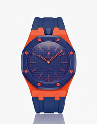 Orange+Dark Blue