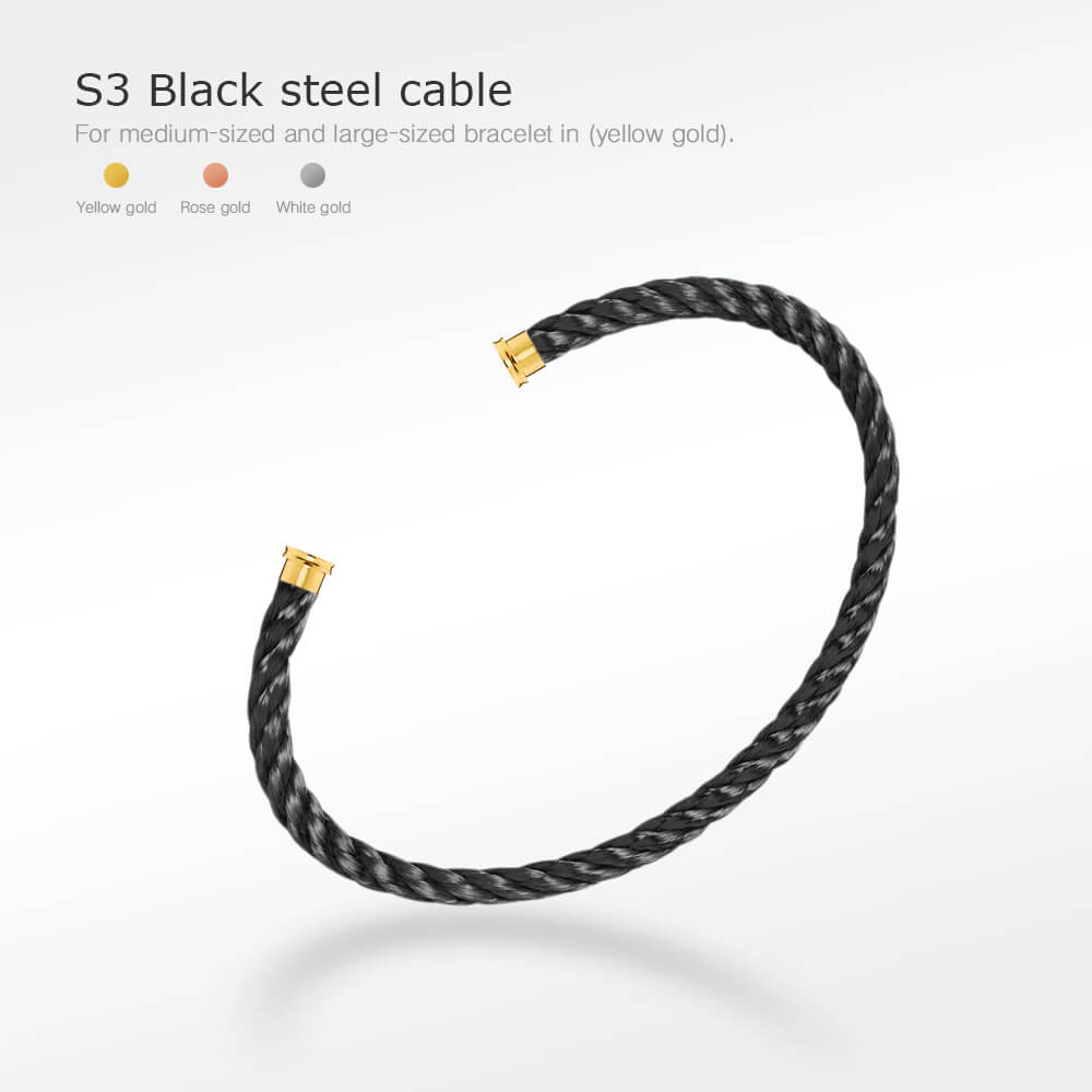 [Aurelle Style]FORCE SERIES BRACELET CABLES 50 CHOICES (DIY SELECTION)