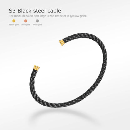 [Aurelle Style]FORCE SERIES BRACELET CABLES 50 CHOICES (DIY SELECTION)