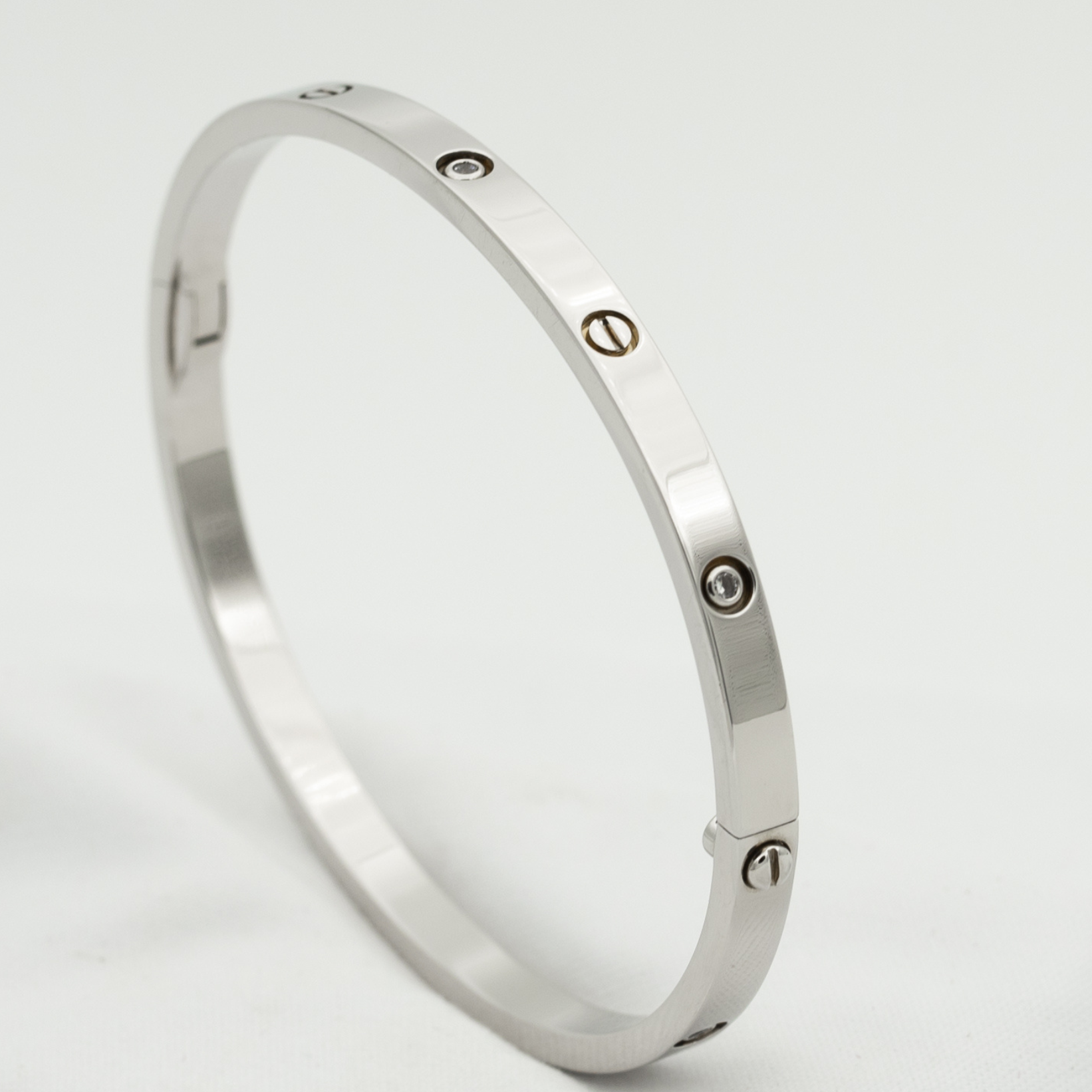 [Aurelle Style]LOVE BRACELET 3.65MM 6 DIAMONDS
