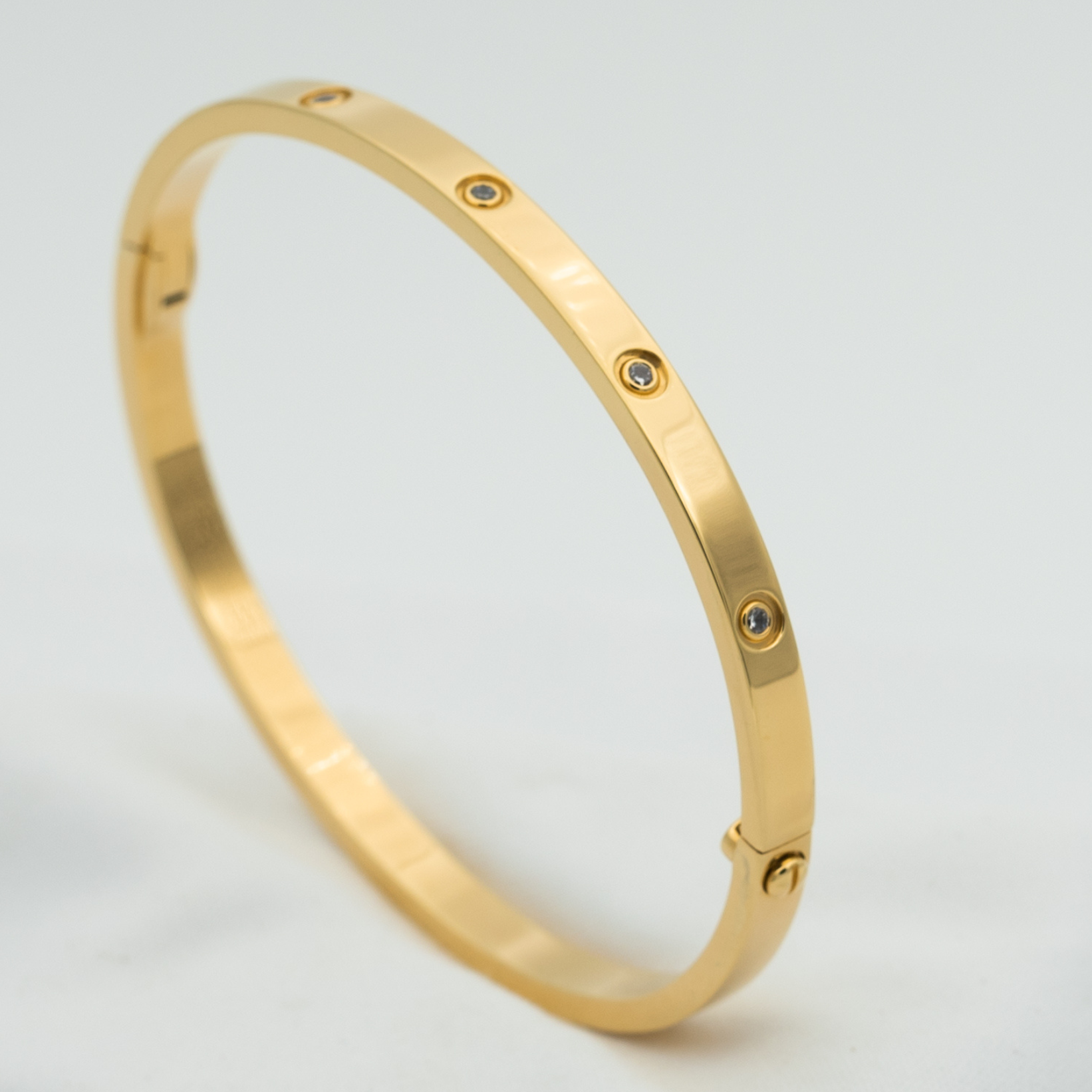 [Aurelle Style]LOVE BRACELET 3.65MM 10 DIAMONDS