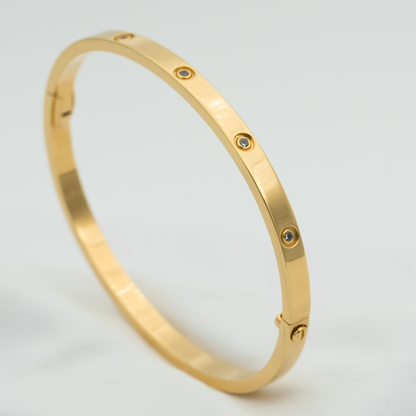 [Aurelle Style]LOVE BRACELET 3.65MM 10 DIAMONDS
